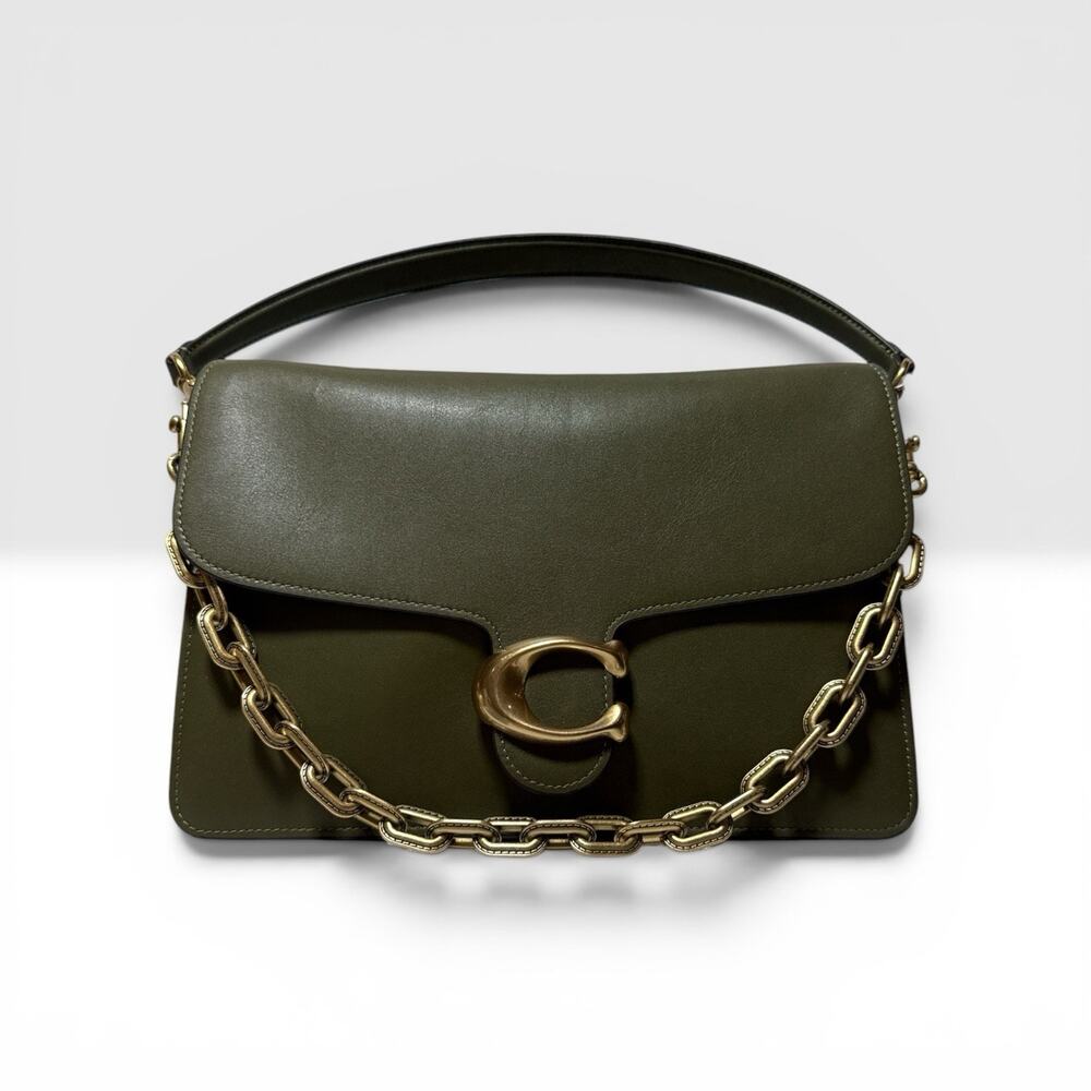 Coach Chain Tabby 30 Shoulder Crossbody Bag - B4/Olive Brass NWT